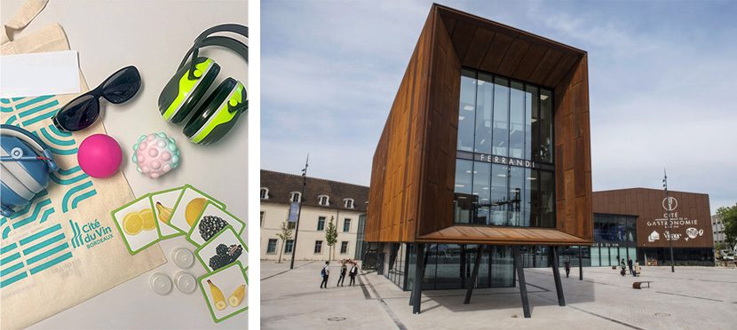 Sac sensoriel de la Cité de la gastronomie et du vin